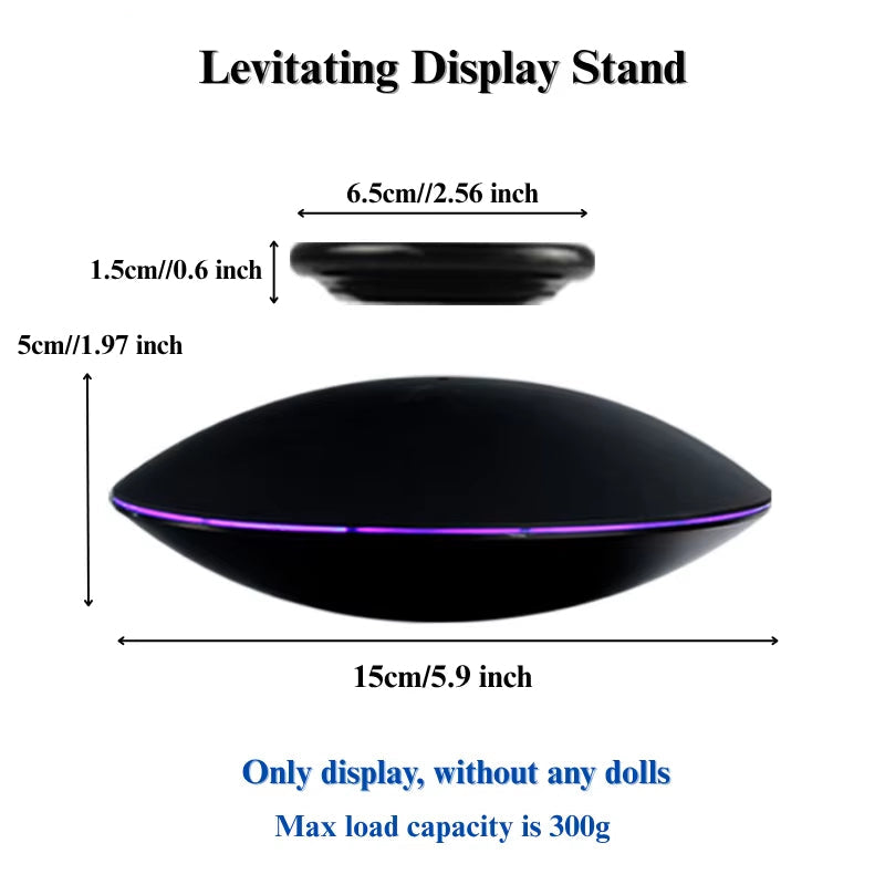 Levitating Display Stand Magnetic Levitating Display Floating Display Levitating Decor Magnetic Levitation for Figures Toys