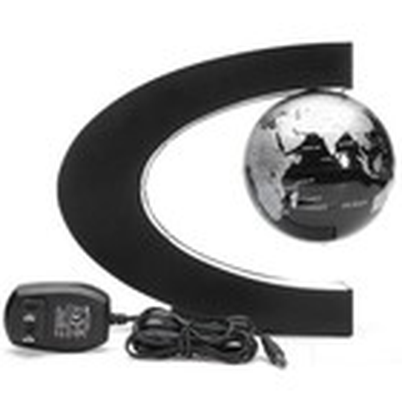 Floating Globe with Led Lights C Shape Magnetic Levitation Floating Globe