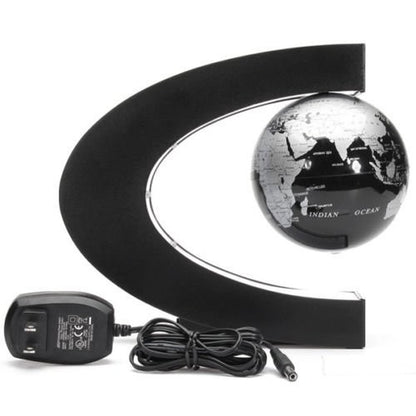 Floating Globe with Led Lights C Shape Magnetic Levitation Floating Globe